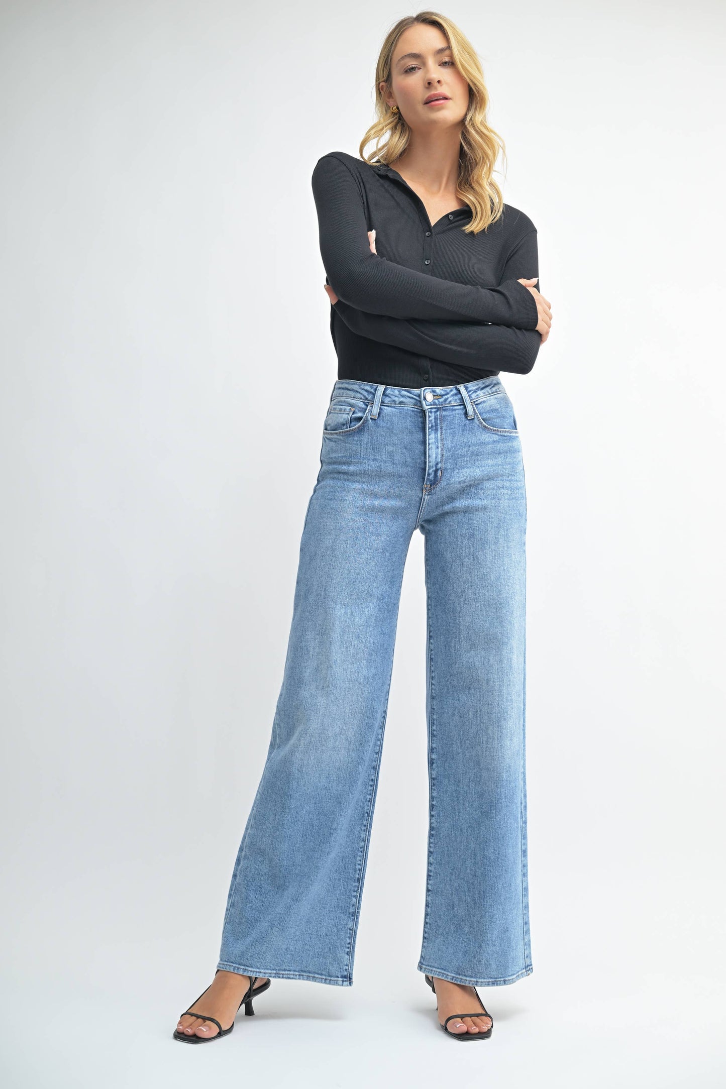 Mia Stretchy Wide Leg
