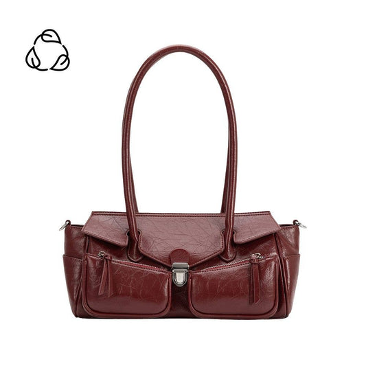 Ruthie Burgundy Shoulder Bag