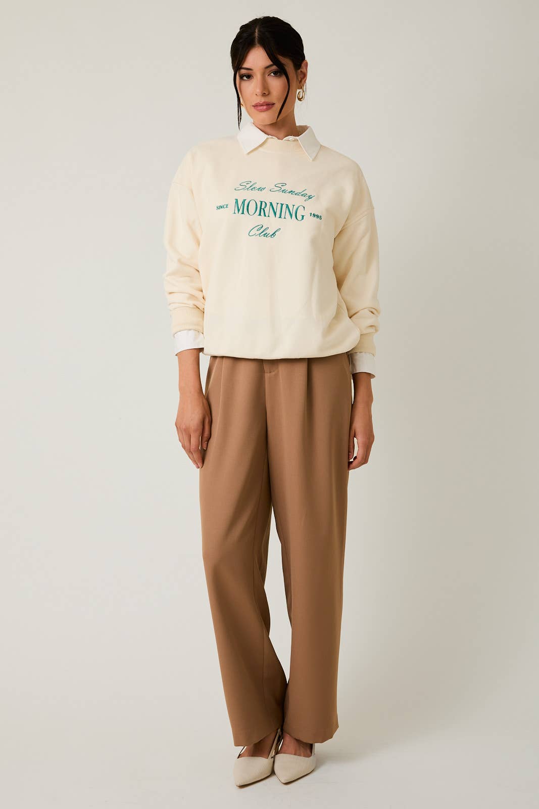 Slow Sunday Morning Club Sweatshirt