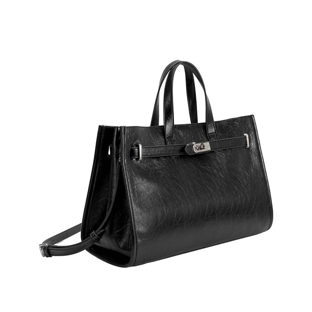 Sutton Black Tote Bag