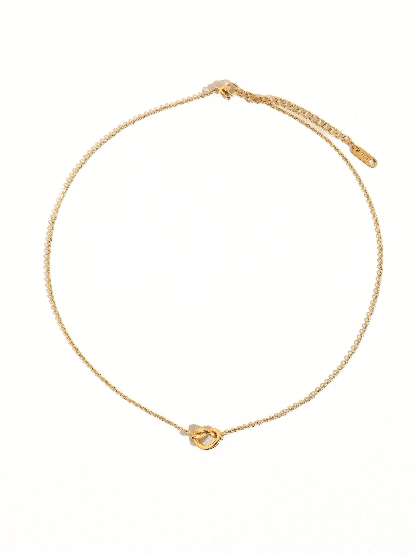 Aimee 18K Gold Petite Heart Necklace