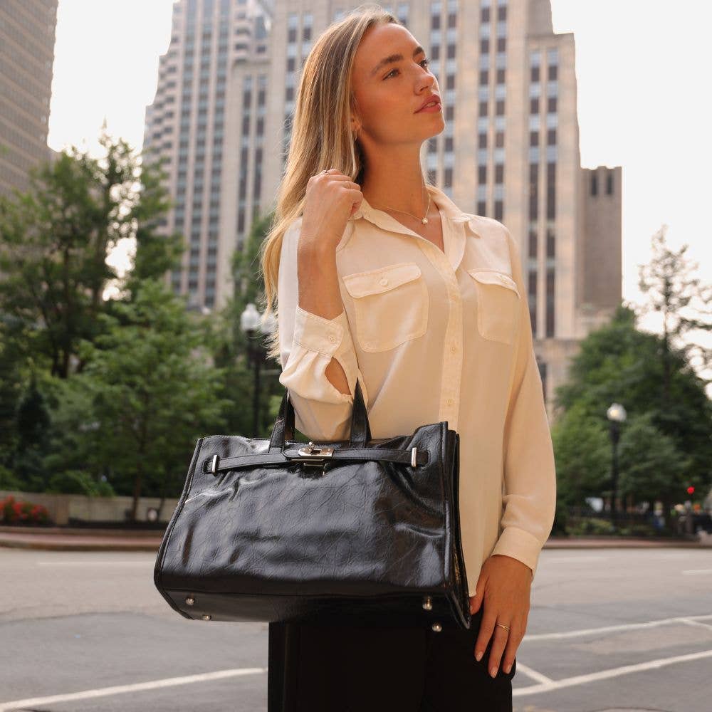 Sutton Black Tote Bag