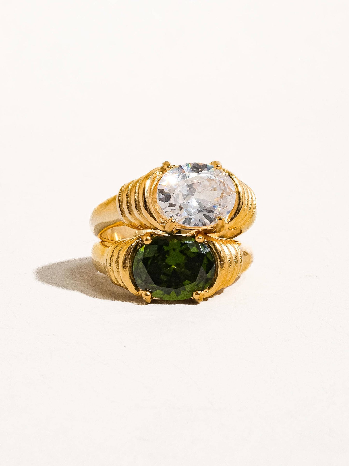 Verna Rhinestone Ring