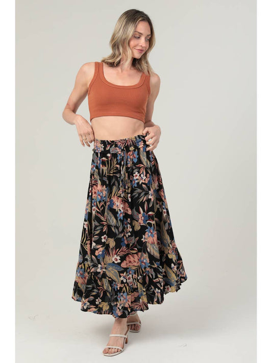 Tropical Maxi Skirt