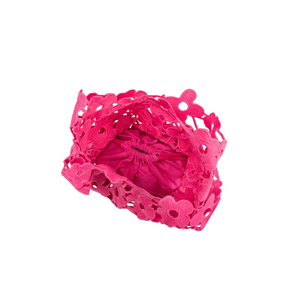 Aster Pink Floral Shoulder Bag