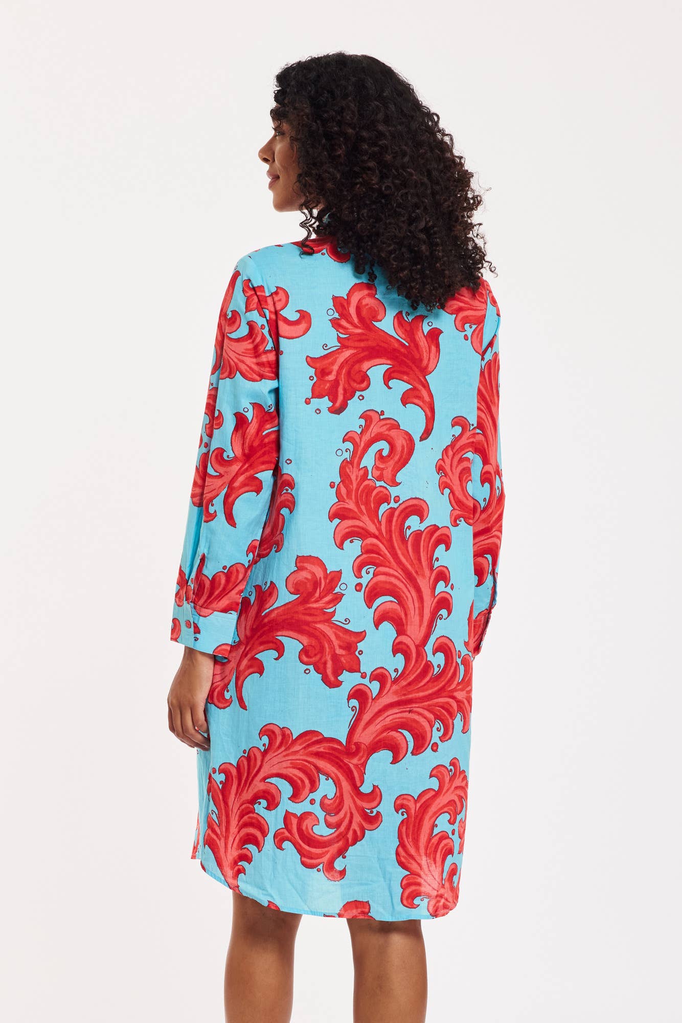 Carlotta Baroque Swirl Dress