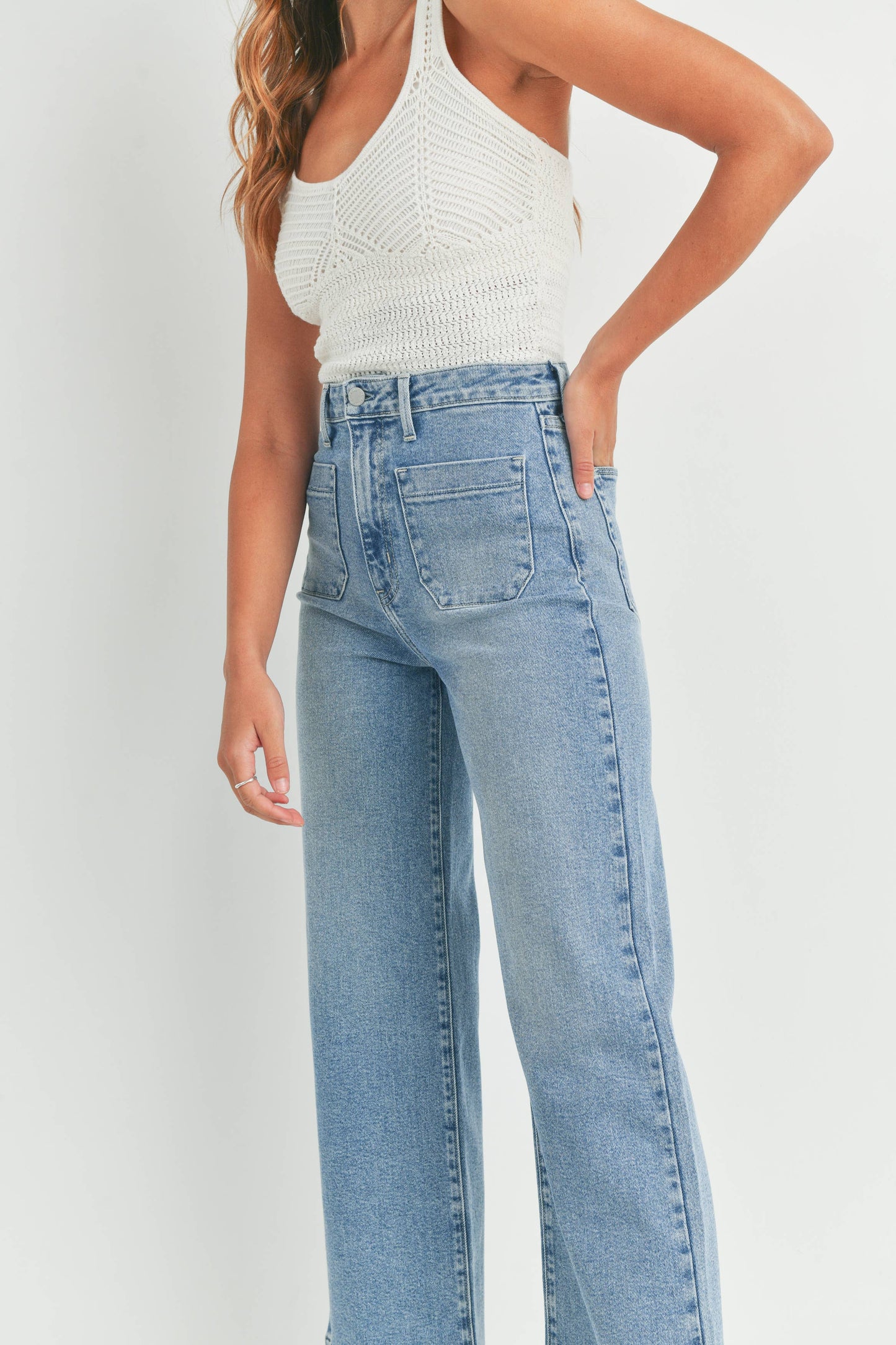 Sailor Pocket Wide Leg- Light