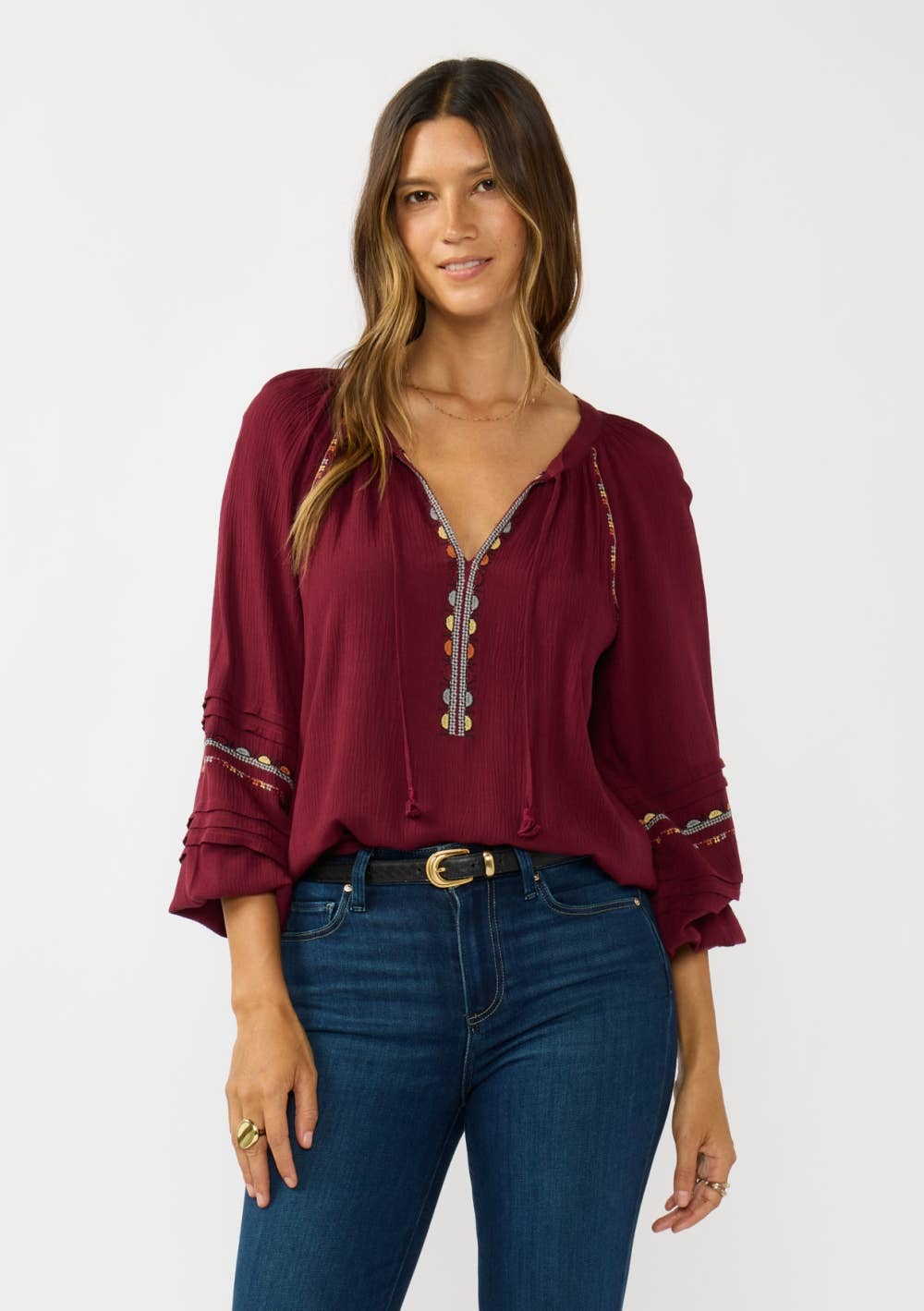 Sara Embroidered Blouse