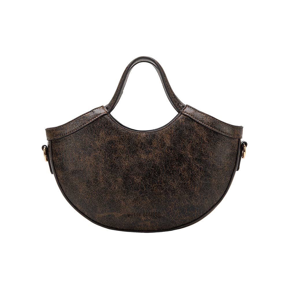 Kaylee Espresso Top Handle Bag