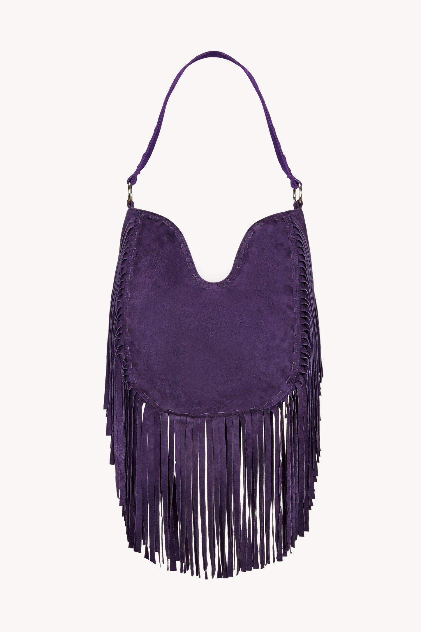 Heavenly Embroidery Bag Deep Purple