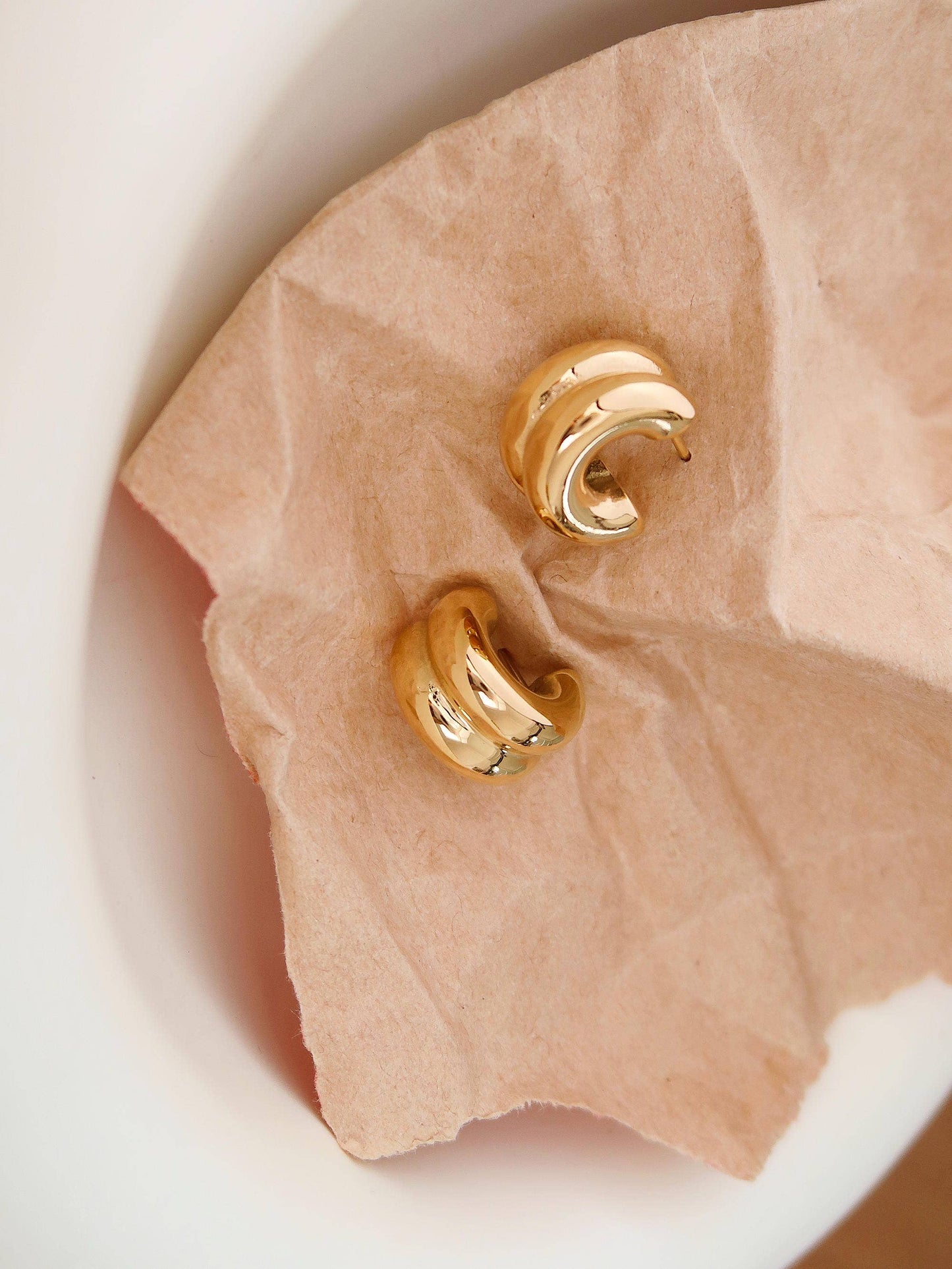 Emma Double C-Hoop Earring