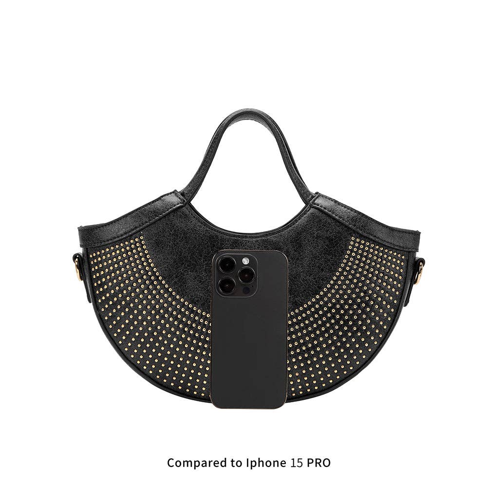 Kaylee Espresso Top Handle Bag