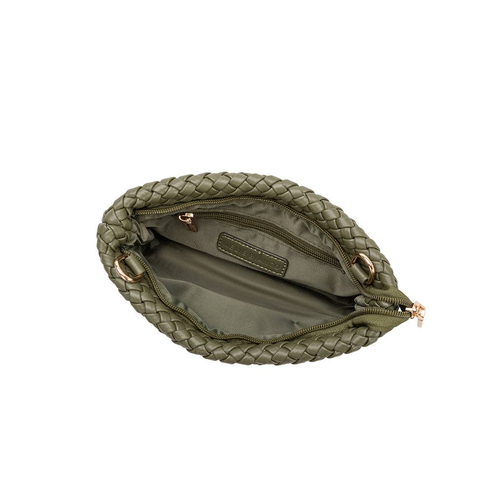 Daisy Olive Crossbody Bag