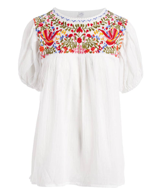 Selena Embroidered Top