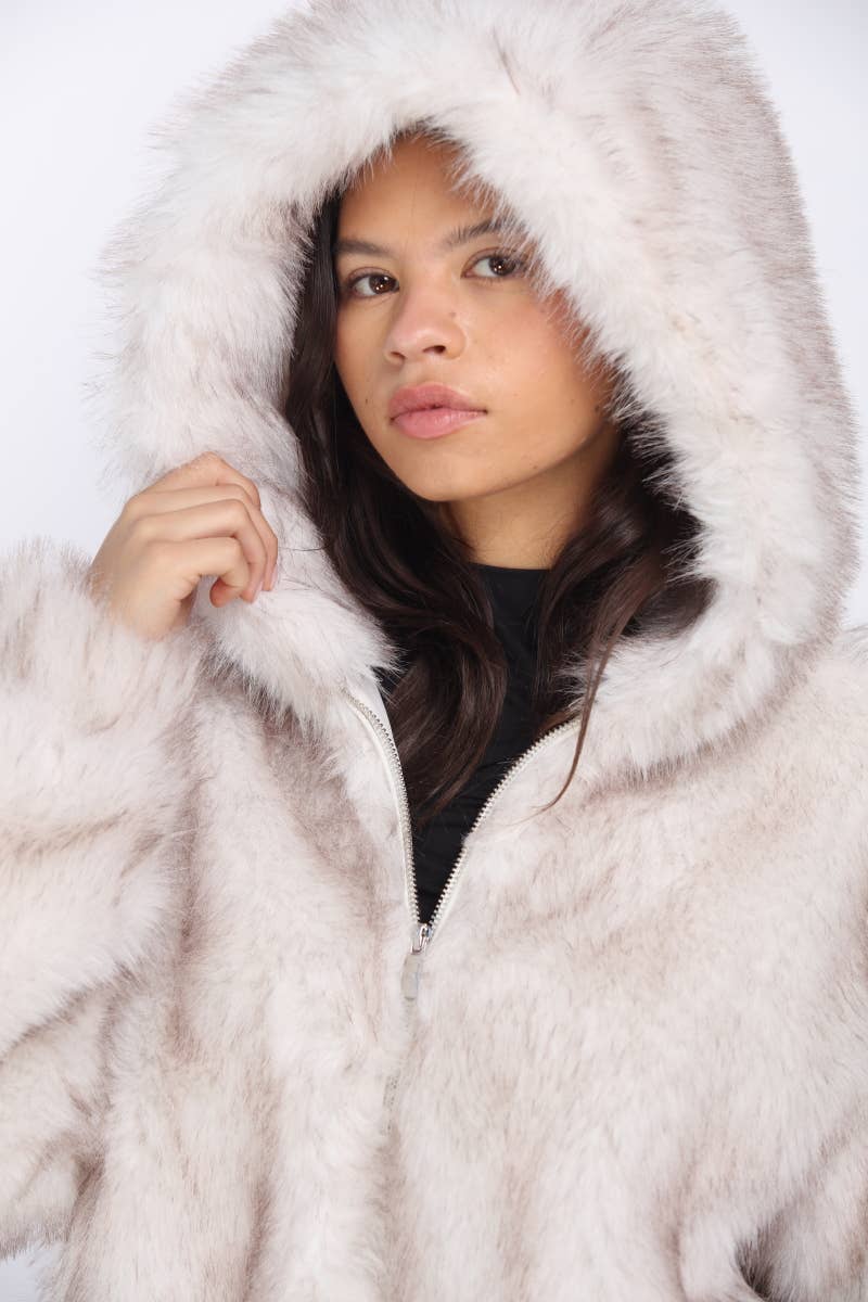 Snow Bunny Hooded Fur