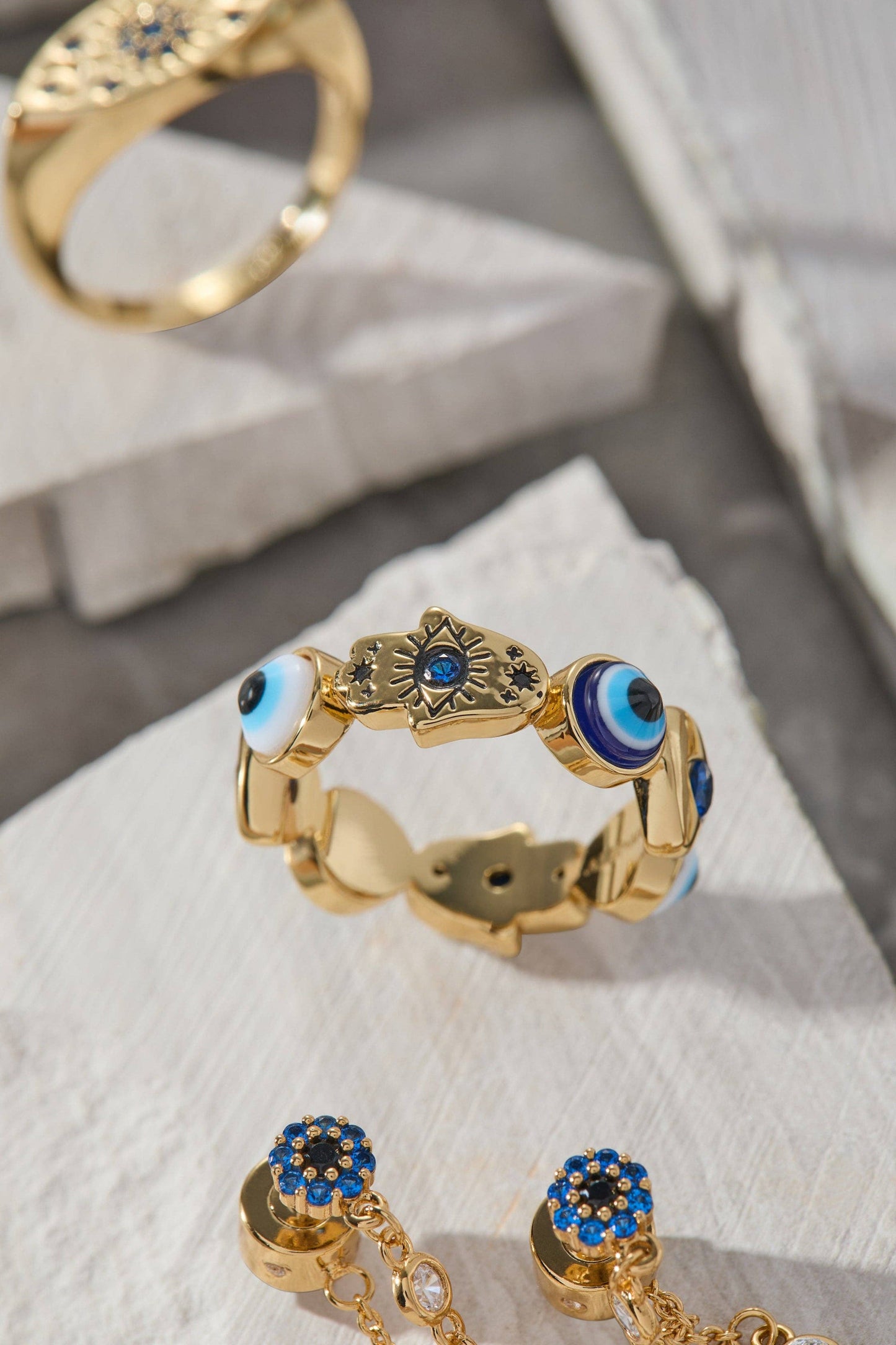 Evil Eye Band Ring