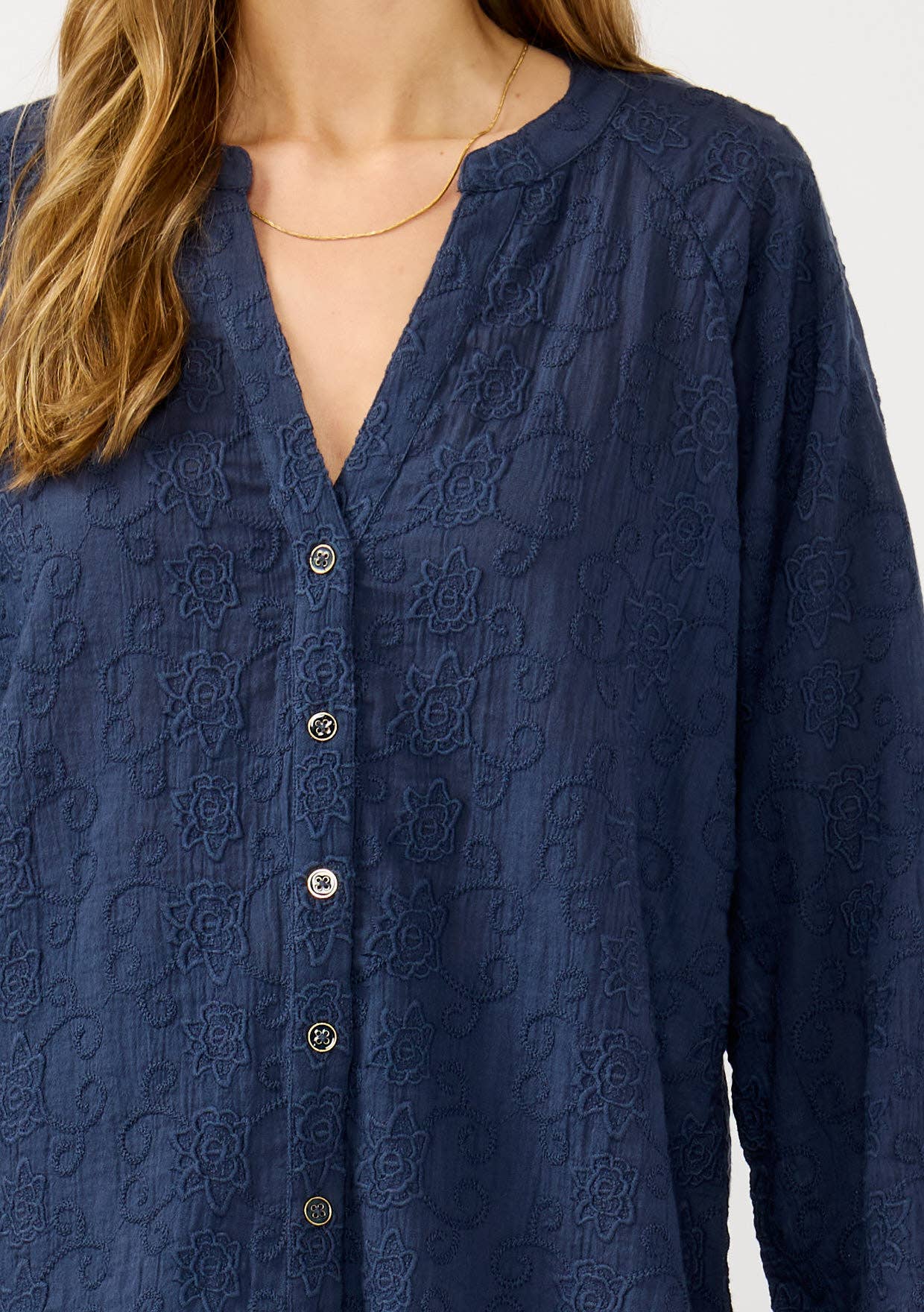 Reba Embroidered Blouse