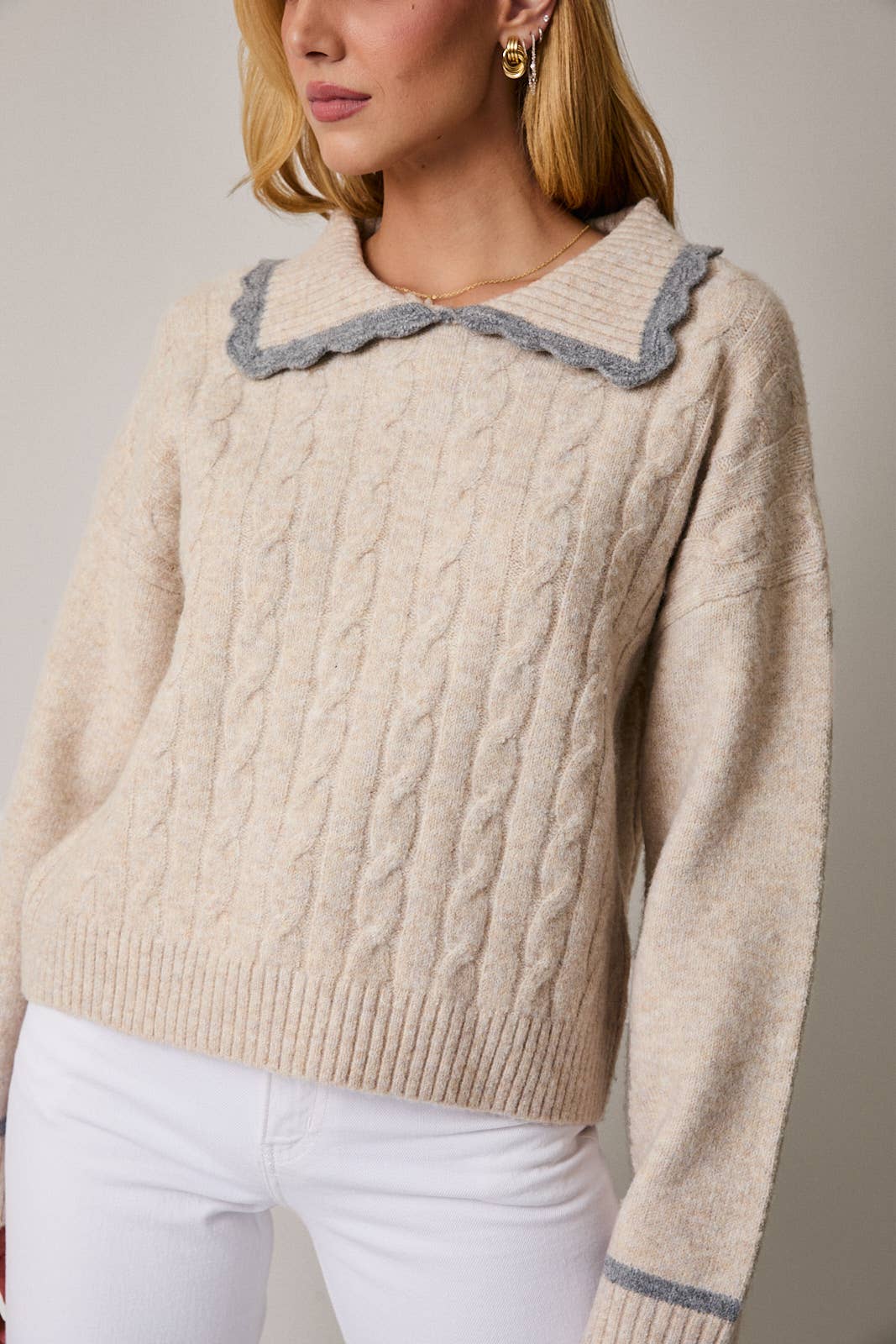 Cable Knit Sweater