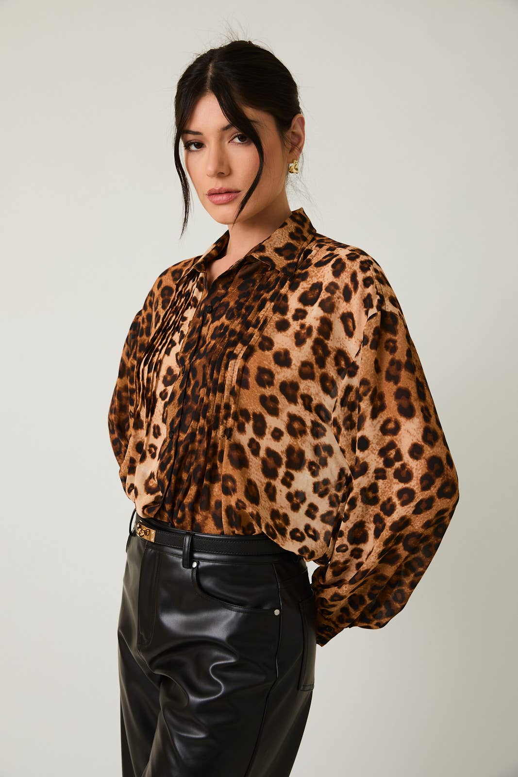 Leopard Blouse