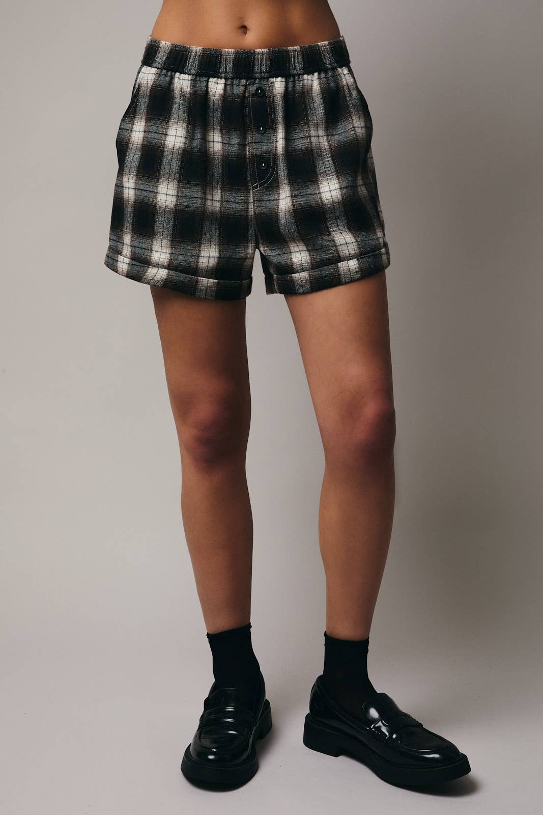 Plaid Boxer Shorts