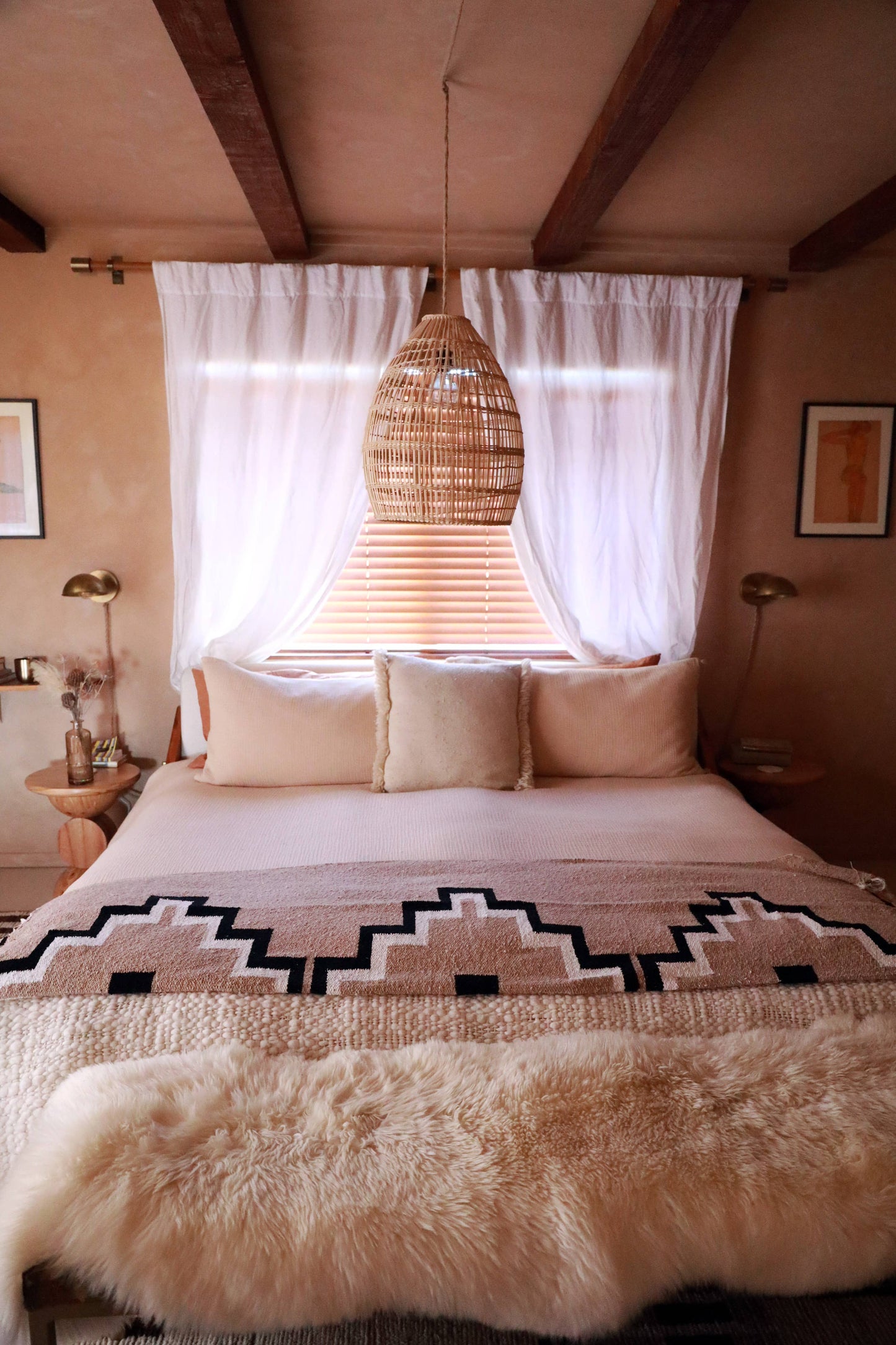 Tres Cruces Handwoven Blanket
