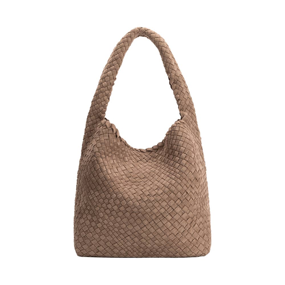 Johanna Clay Suede Shoulder Bag
