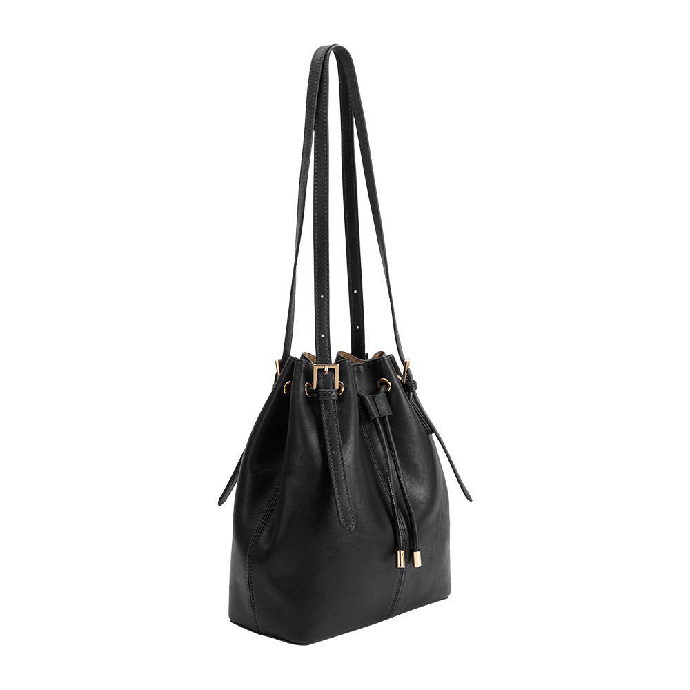 Sally Black Shoulder Bag
