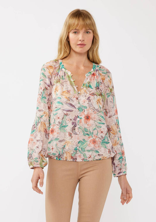 Floral Dust Top