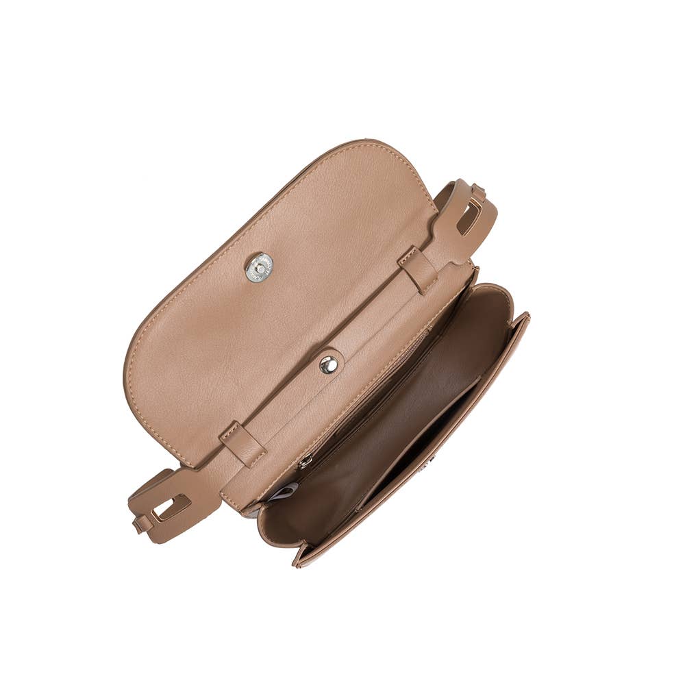 Inez Taupe Shoulder Bag