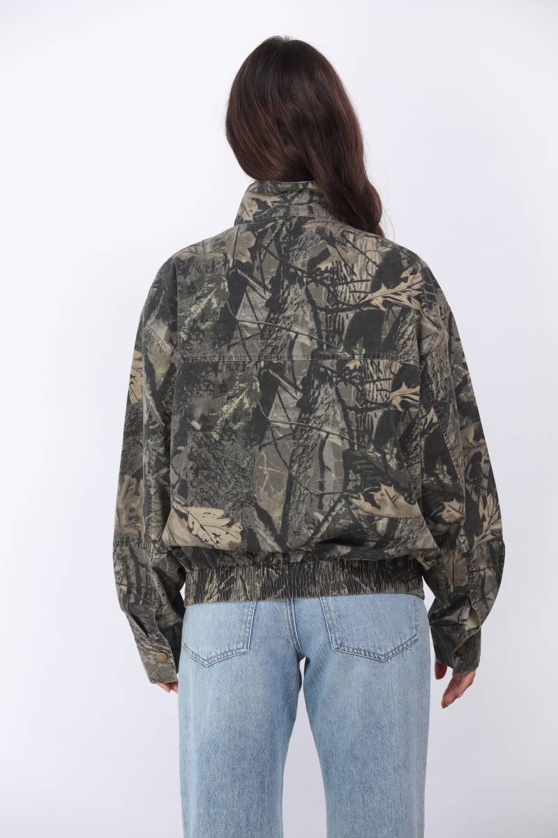 Tree Camo Bomber