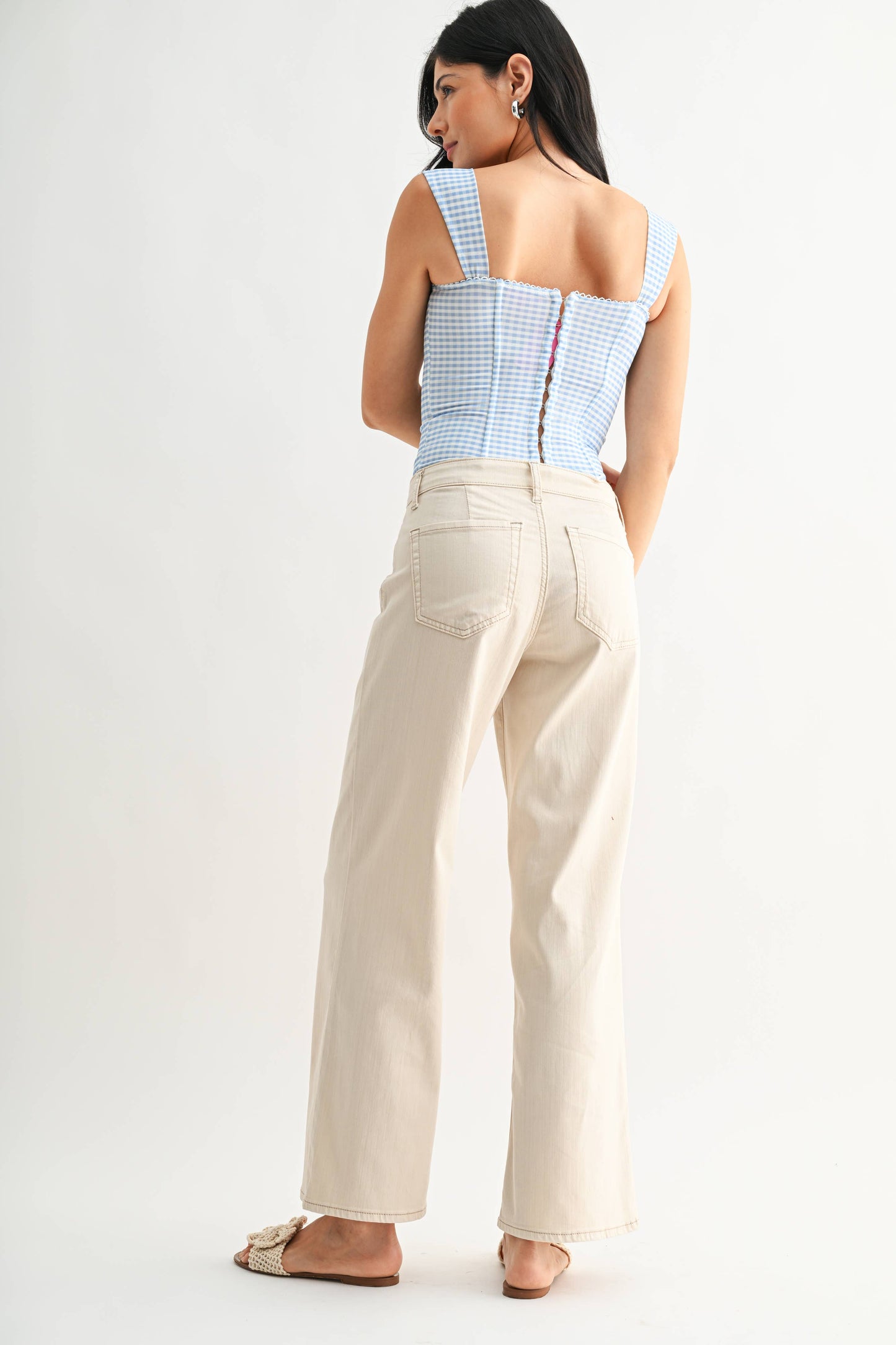 Stretch Twill Trouser- Almond