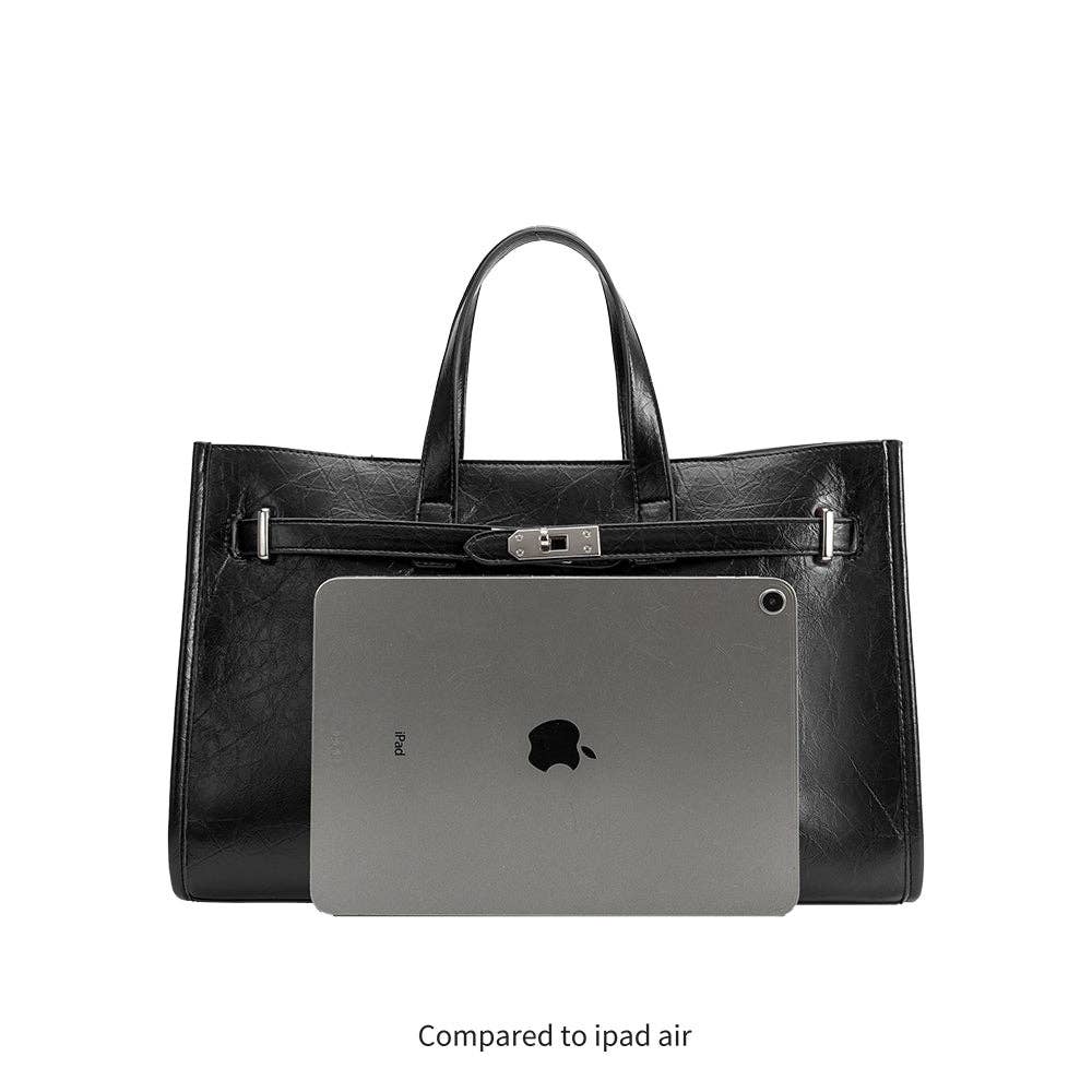 Sutton Burgundy Tote Bag