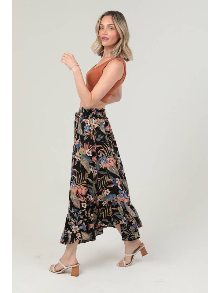Tropical Maxi Skirt