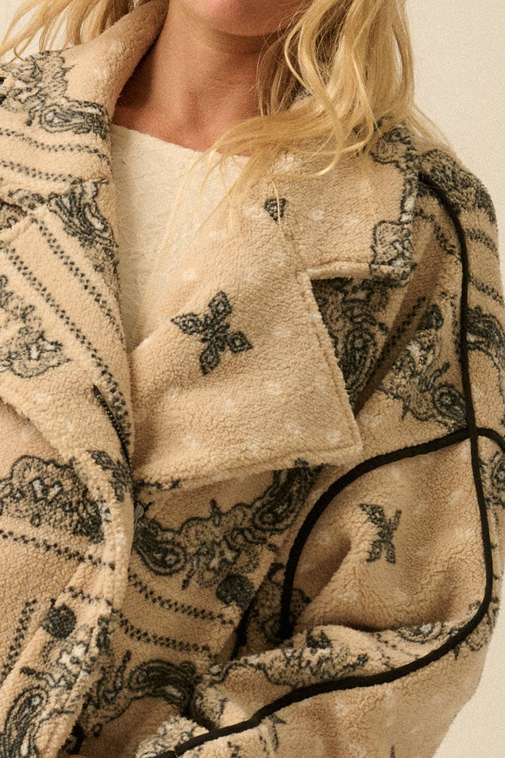 Cali Sherpa Fleece Jacket