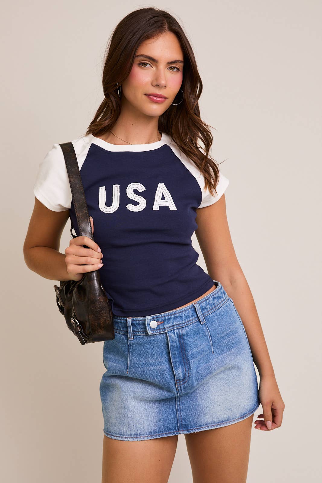 USA Cap Sleeve Tee