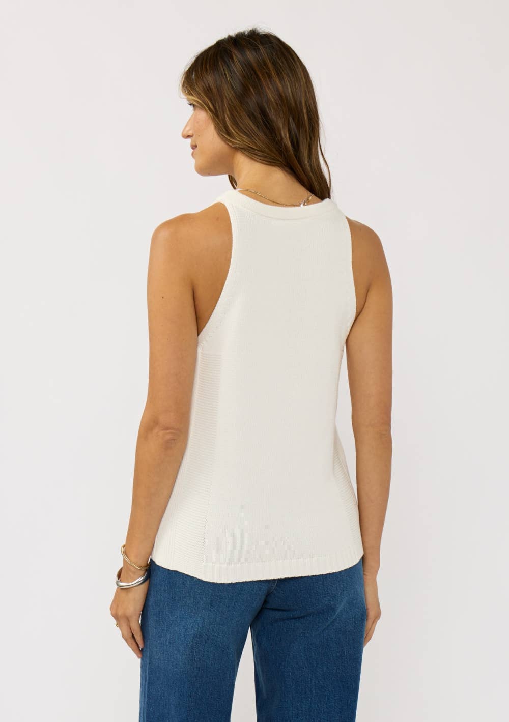Knit Crewneck Tank