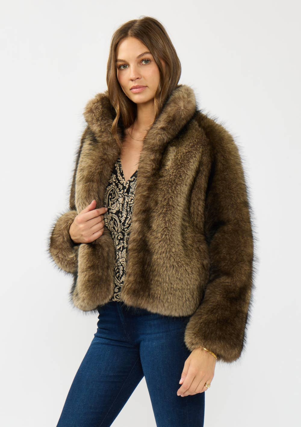 Aviana Faux Fur Jacket