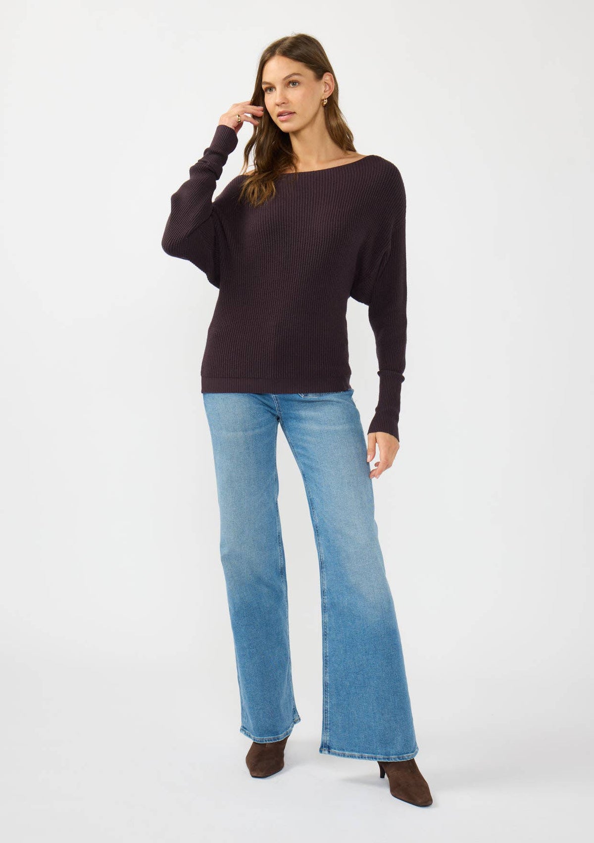 Snuggle Up Off Shoulder Sweater