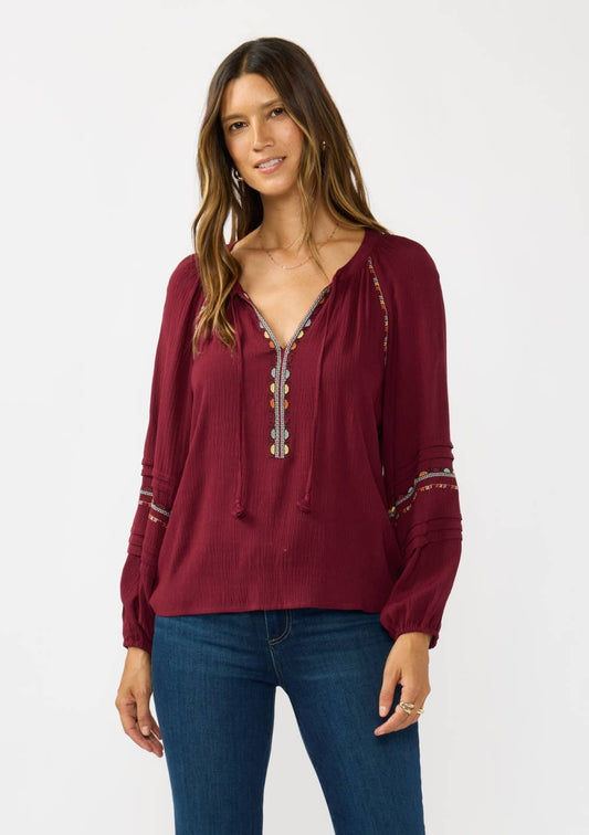 Sara Embroidered Blouse