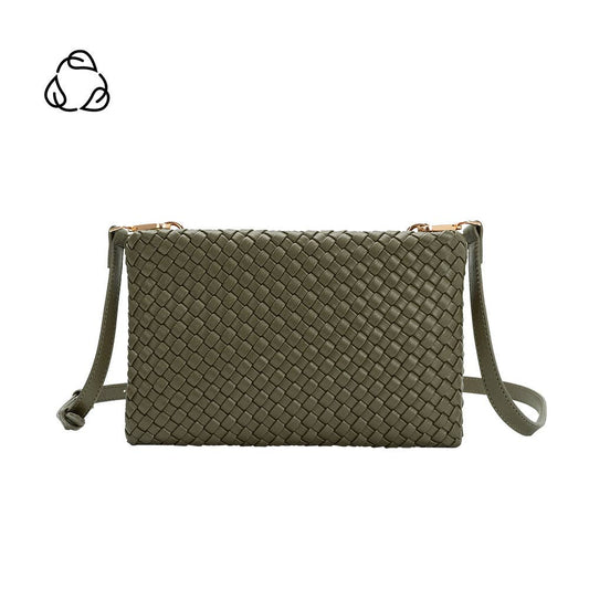 Daisy Olive Crossbody Bag
