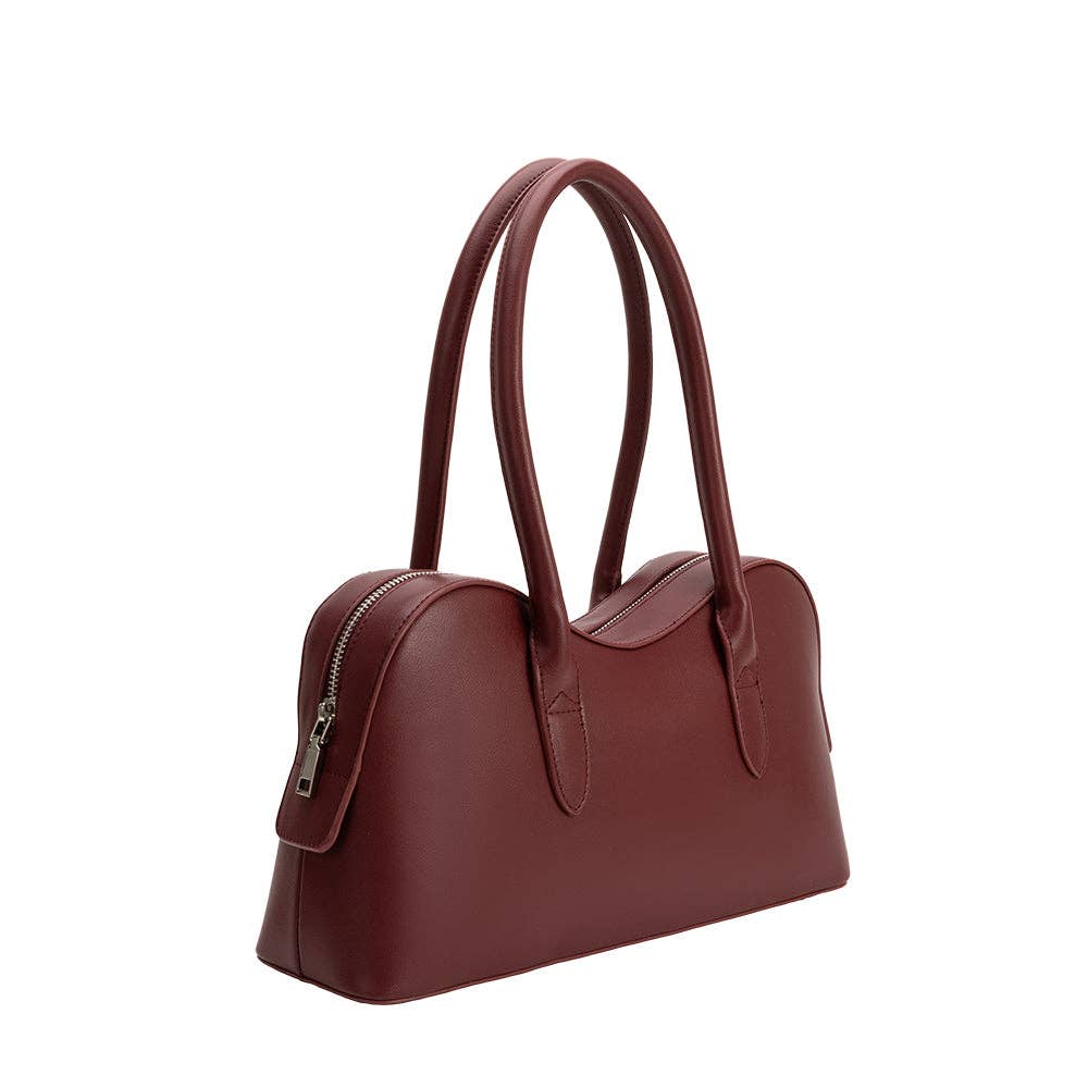 Tilda Burgundy Shoulder Bag