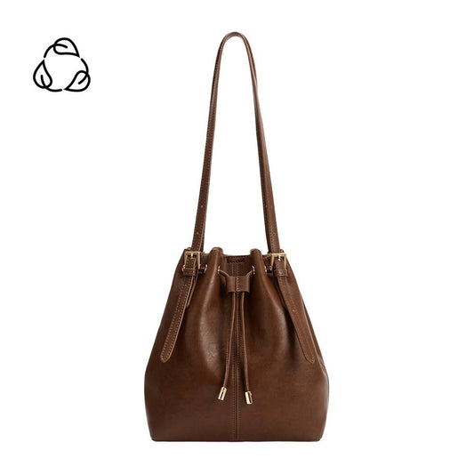 Sally Espresso Shoulder Bag