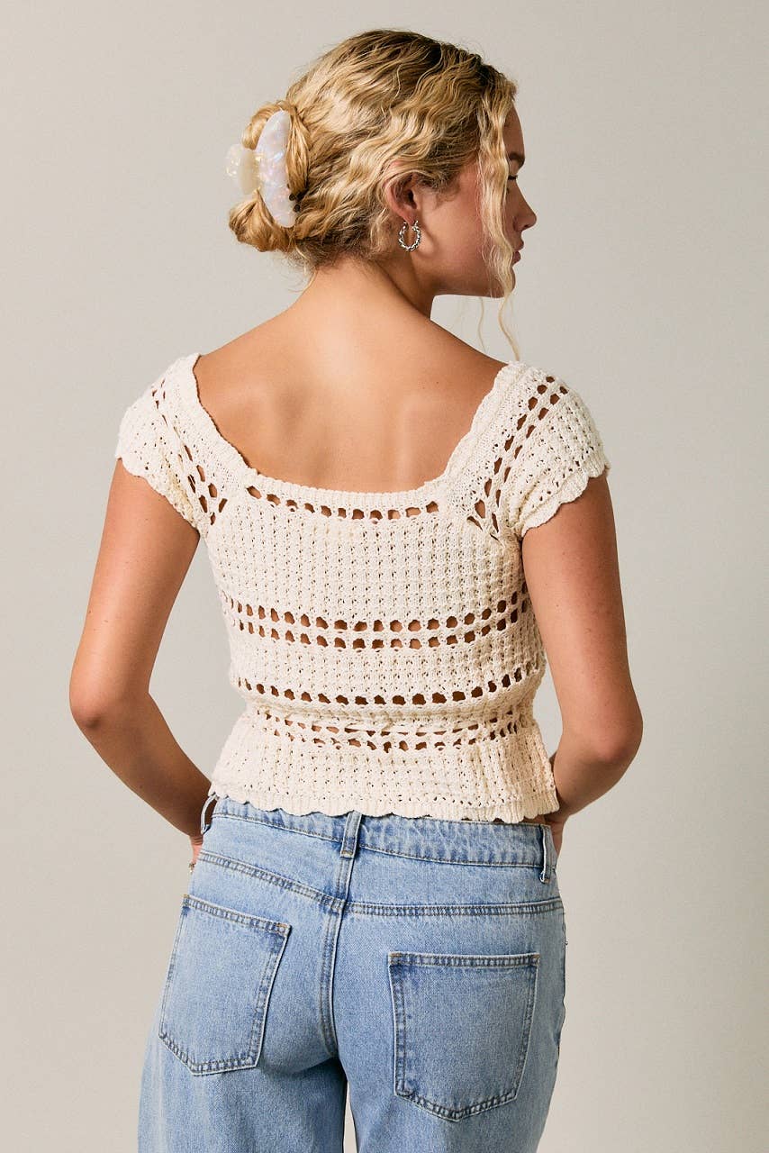 Summer Days Crochet Top