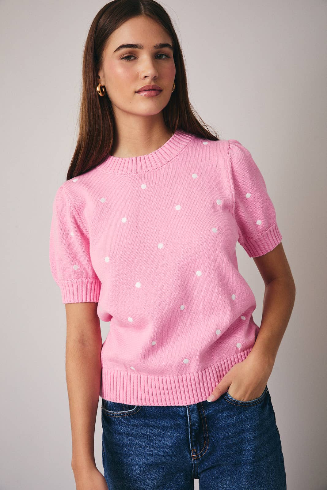 Polka Dot Sweater