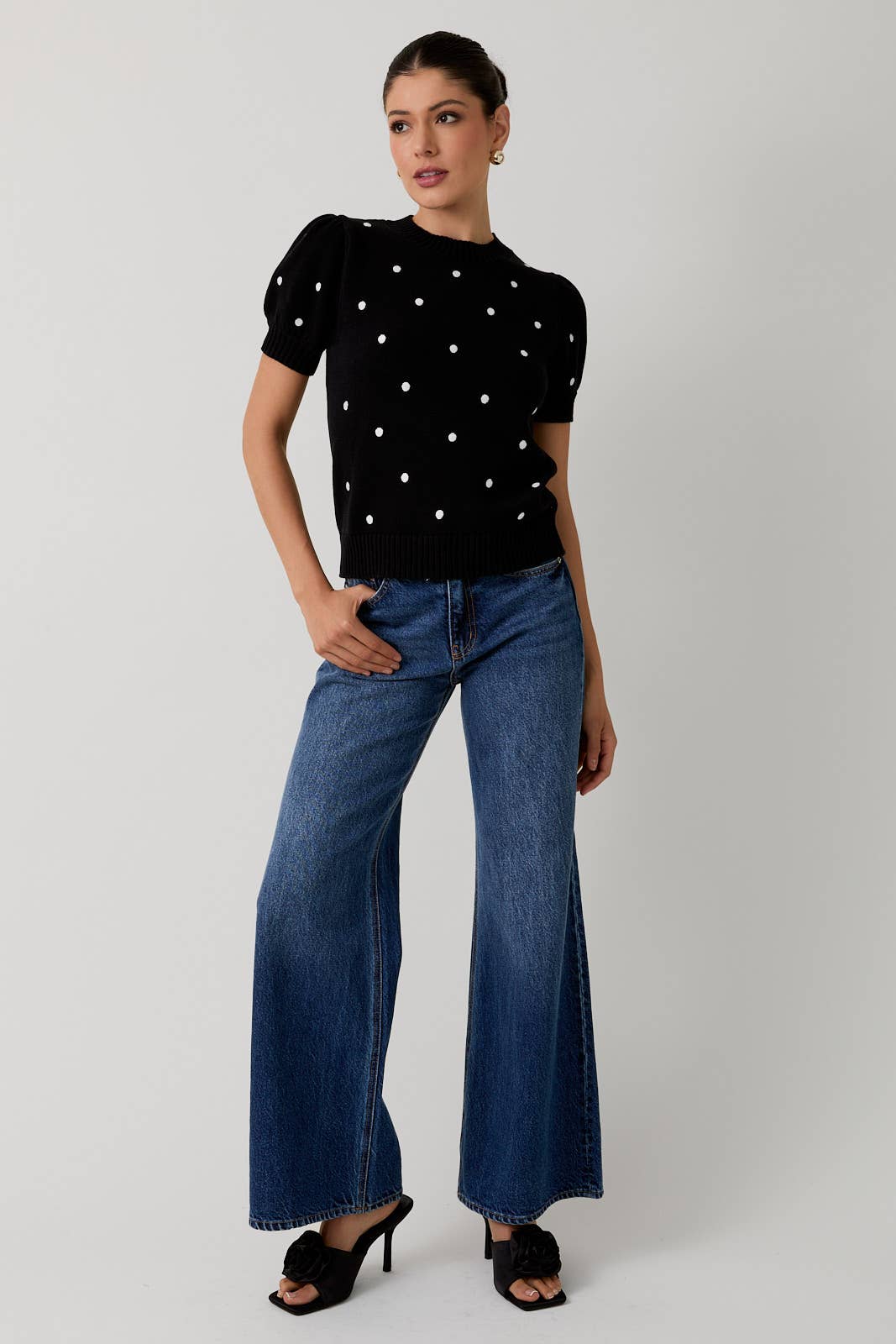 Polka Dot Sweater