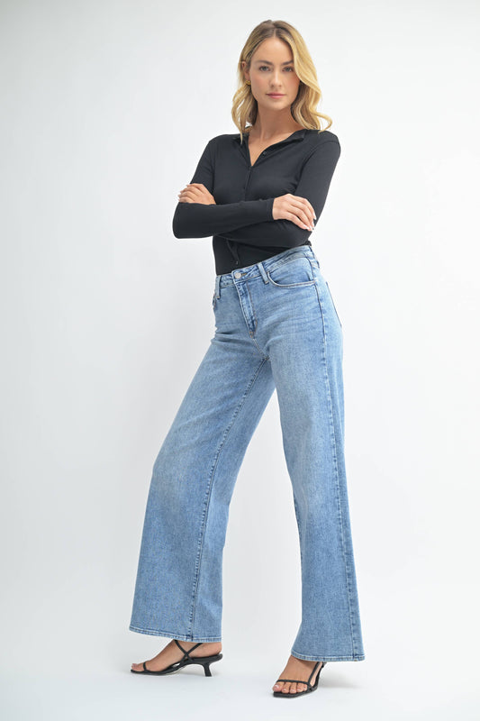 Mia Stretchy Wide Leg