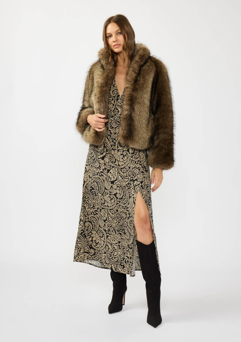 Aviana Faux Fur Jacket