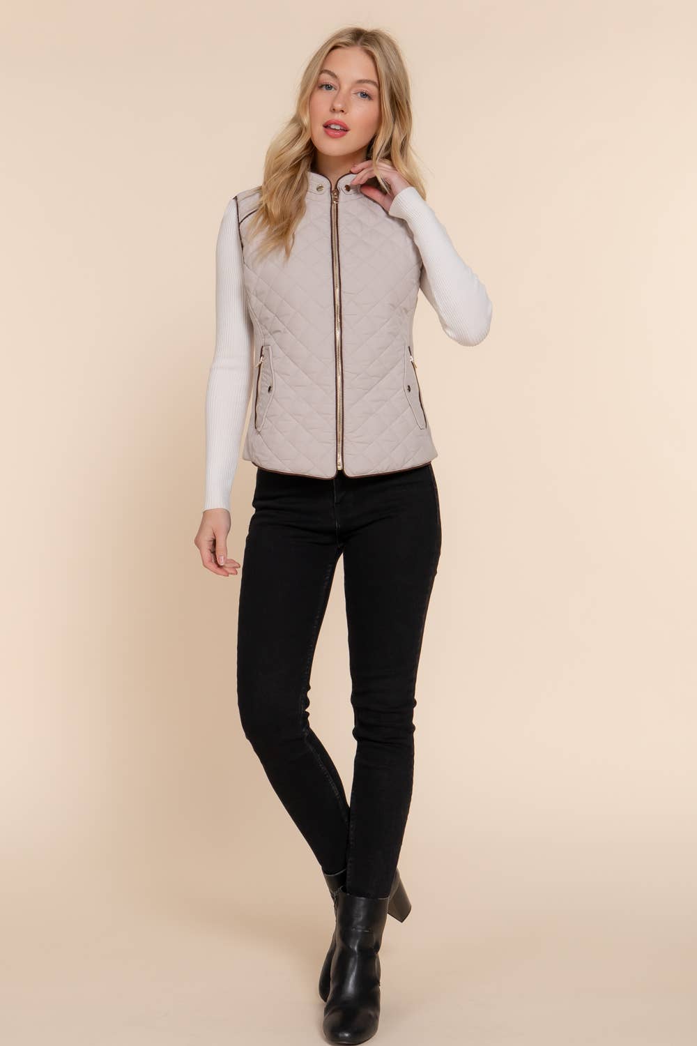 Laura Quilted Vest