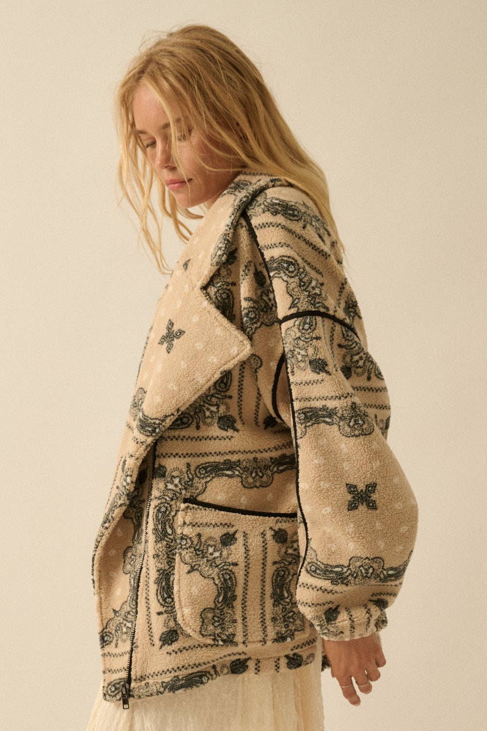 Cali Sherpa Fleece Jacket