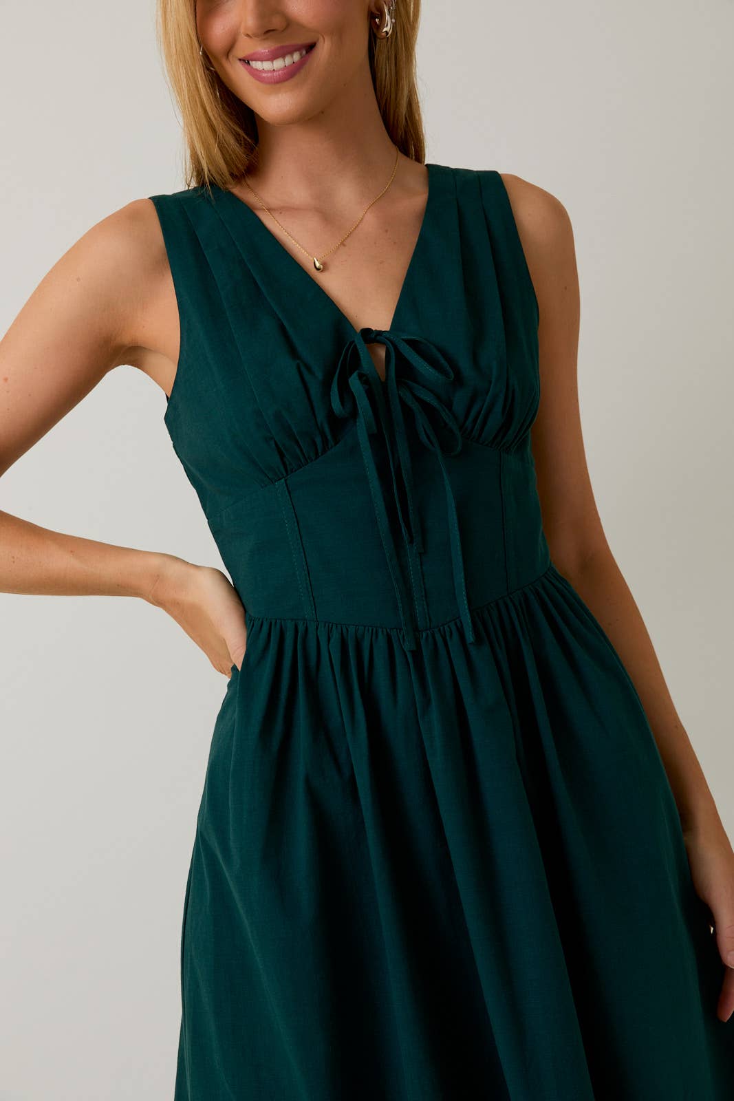 Cassandra Fit & Flare Midi